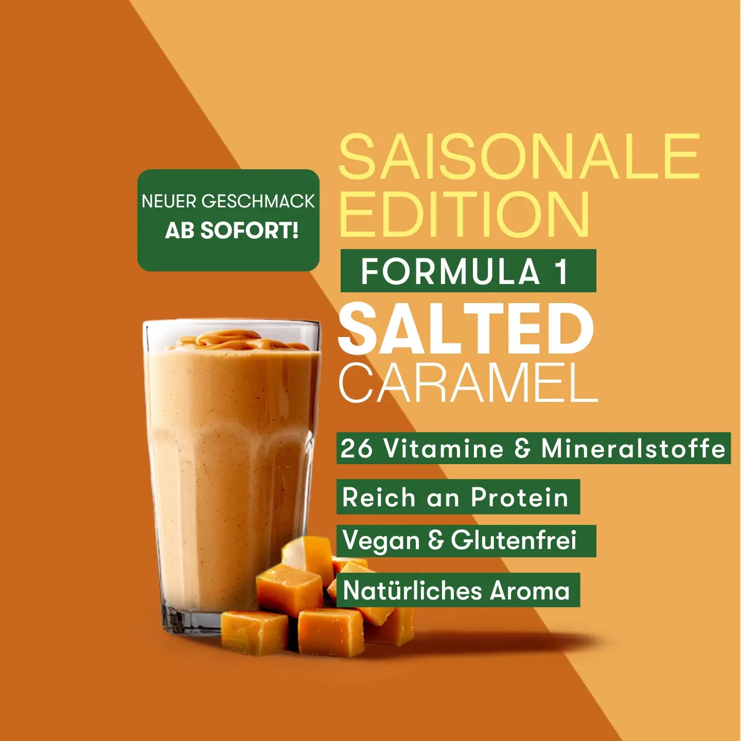 Formula 1-Shake Salted Caramel 550 g Saisonale Edition Herbalife