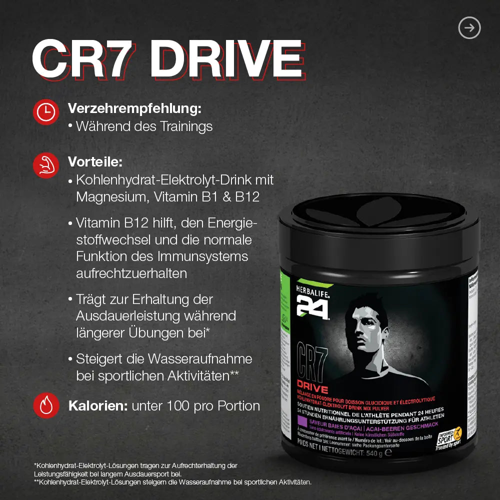 CR7 Drive Behälter 540 g Herbalife