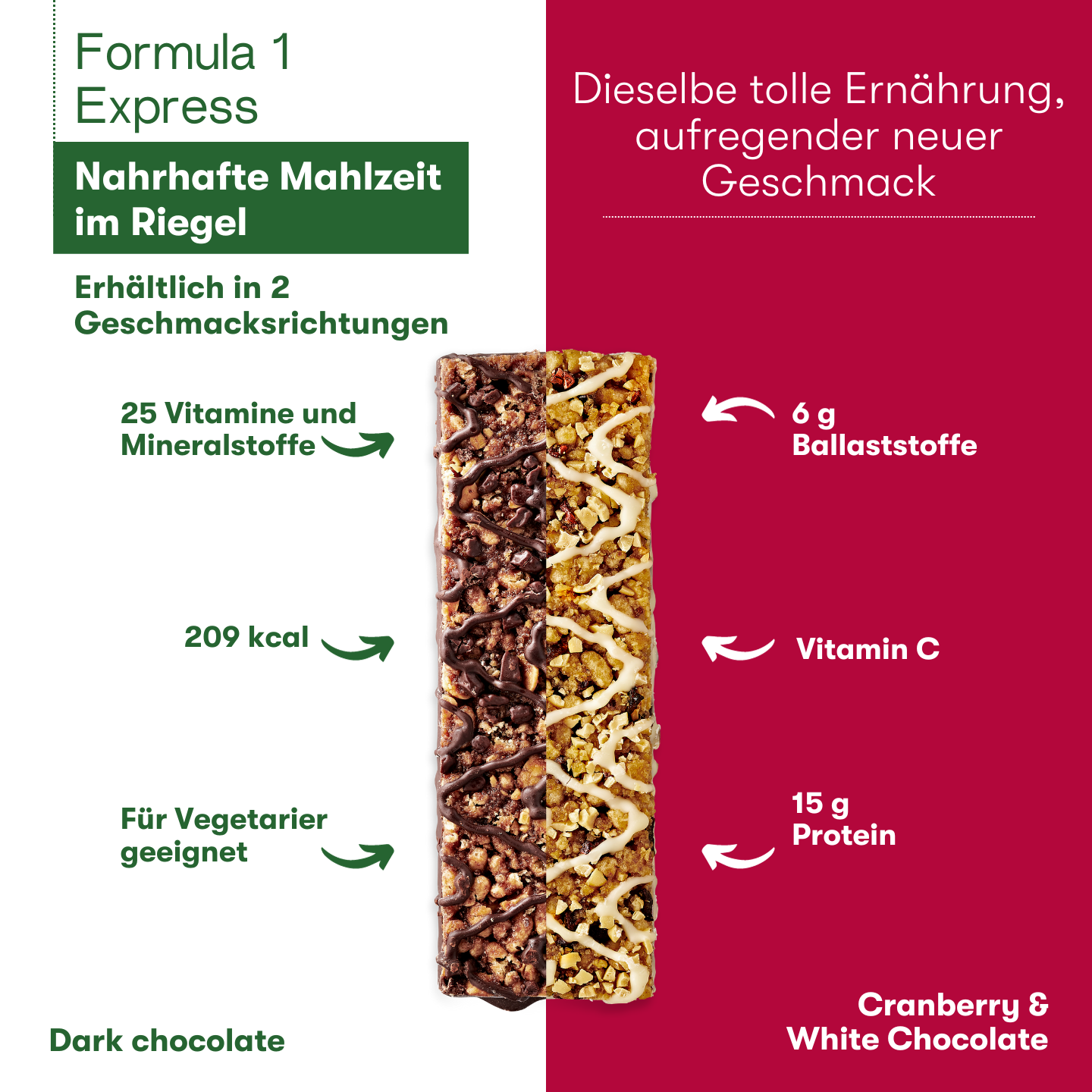 Formula 1 Express 7 Riegel 56 g Herbalife