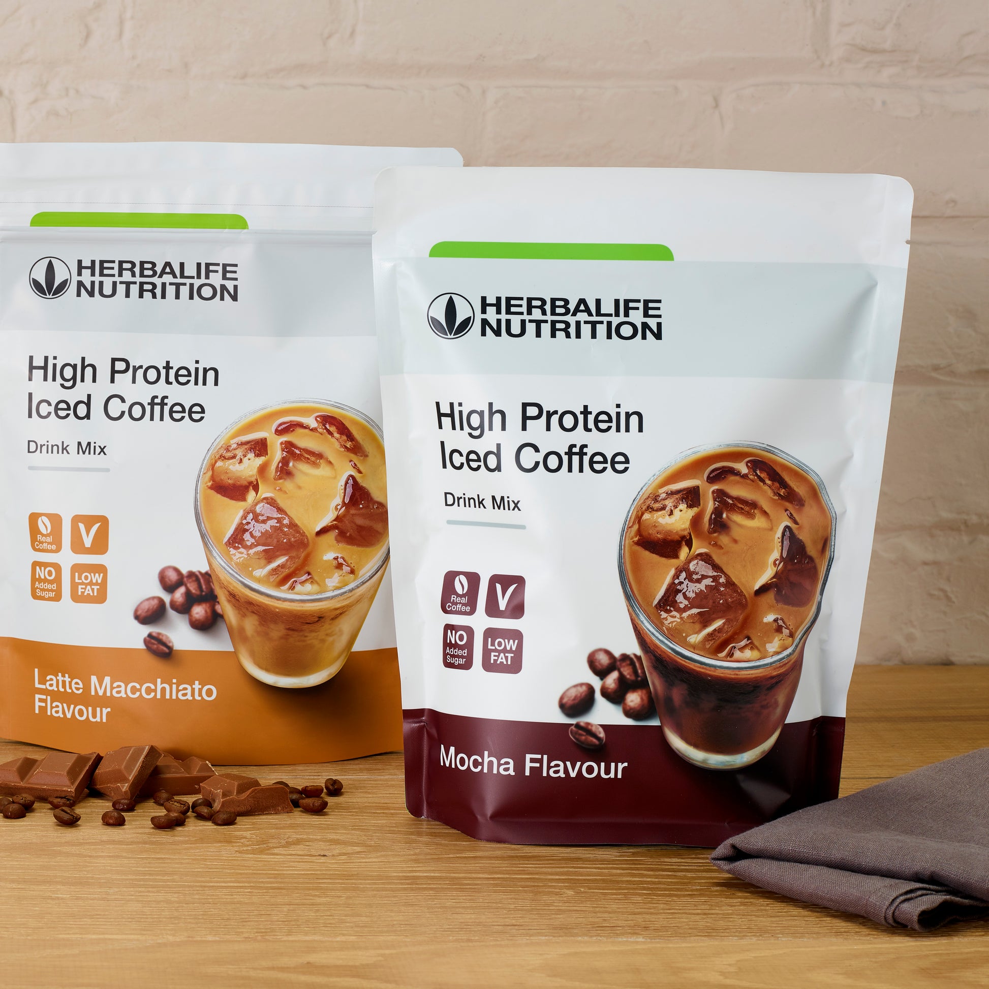 High Protein Iced Coffee Latte Macchiato 308 g Herbalife
