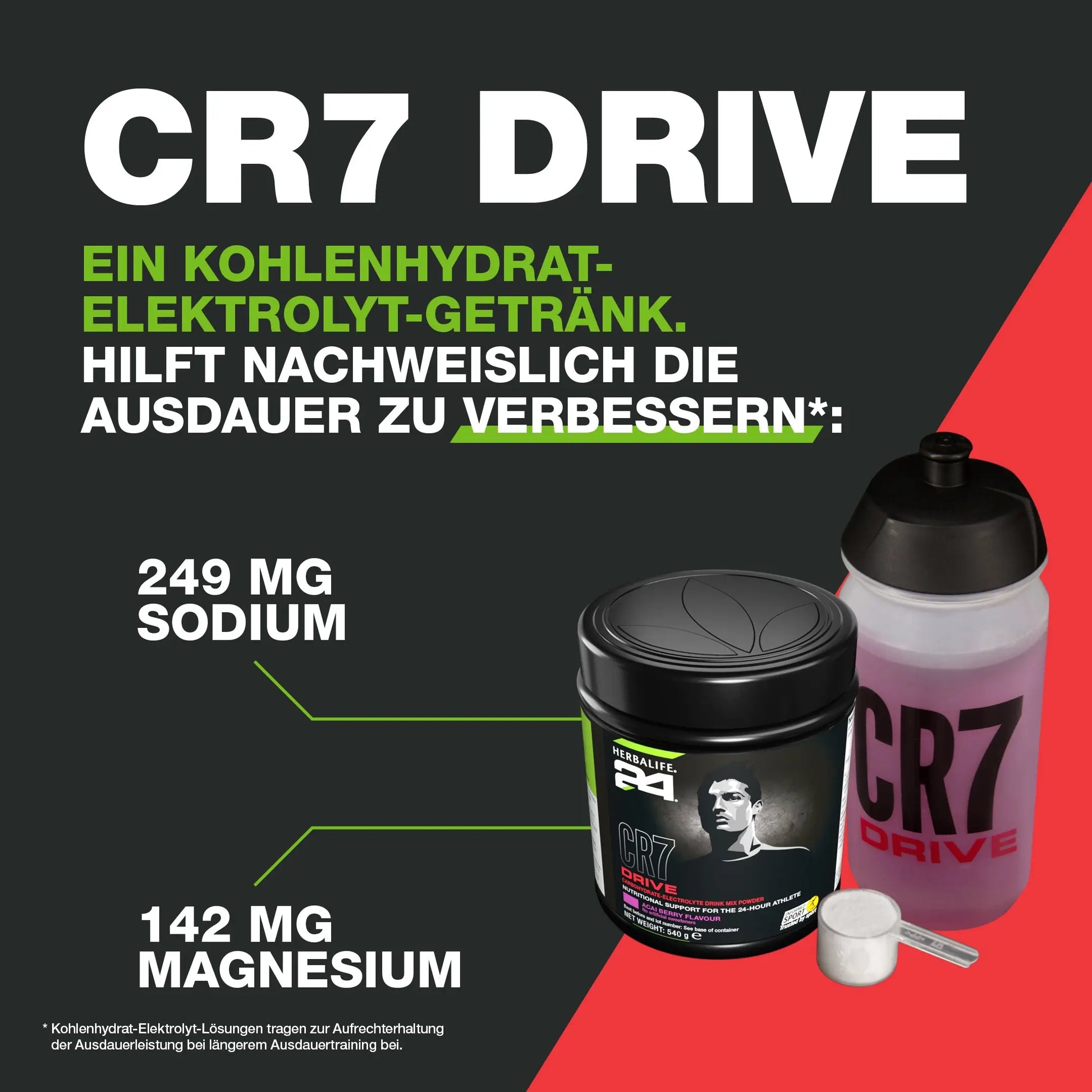 CR7 Drive Behälter 540 g Herbalife