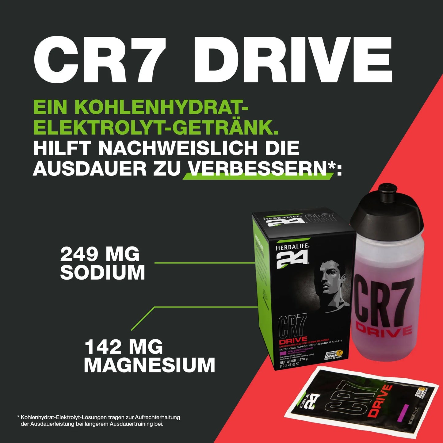 CR7 Drive Portionspackungen 270 g Herbalife