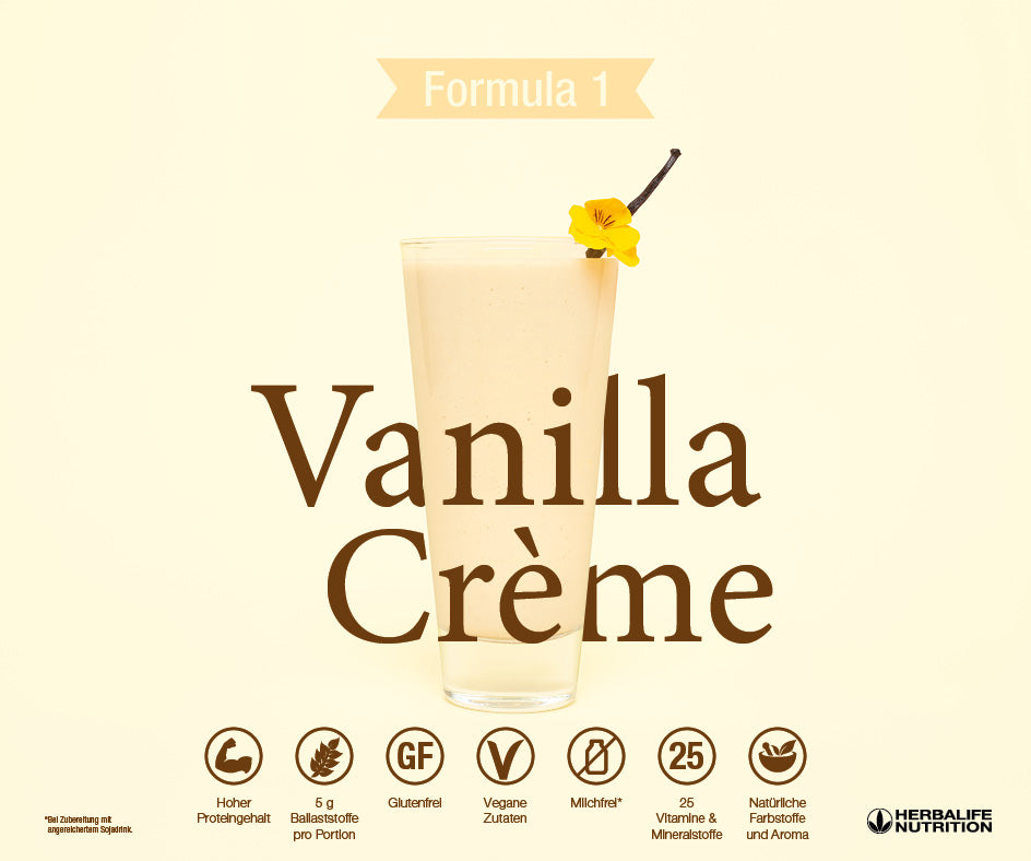 Formula 1-Shake Vanilla Crème 780 g Herbalife