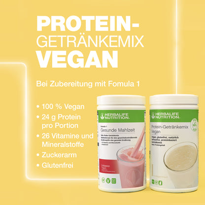 Protein-Getränkemix Vegan Vanillegeschmack 560 g