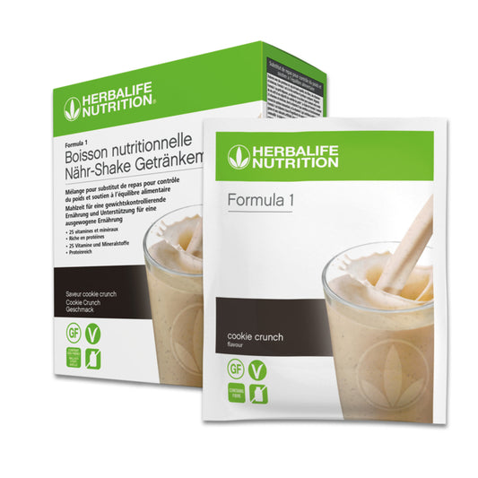 Formula 1-Shake 7 Portionspackungen Herbalife Stratulat