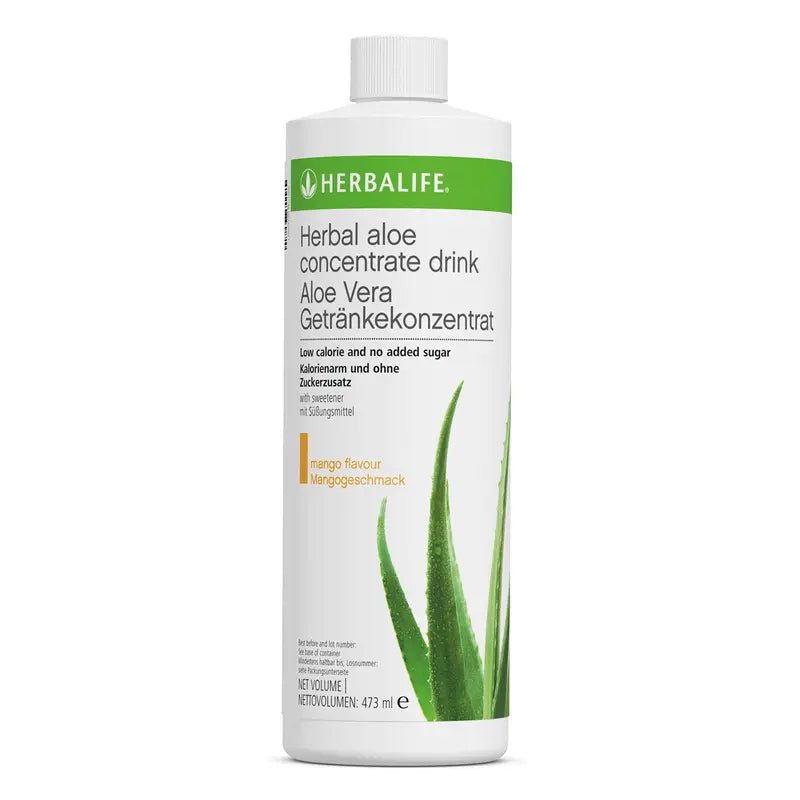 Aloe Vera Getränkekonzentrat Geschmacksrichtung Mango 473 ml Herbalife