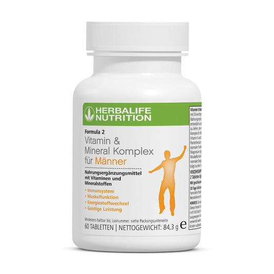 Formula 2 Vitamin & Mineral Komplex für Männer 84,3 g Herbalife