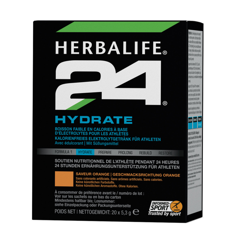 H24 Hydrate Orangegeschmack 20 x 5,3 g Herbalife