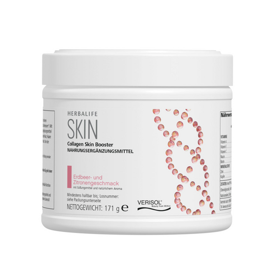 Herbalife SKIN Collagen Skin Booster Ernährung für deine Haut Erdbeer - und Zitronengeschmack 171 g Herbalife