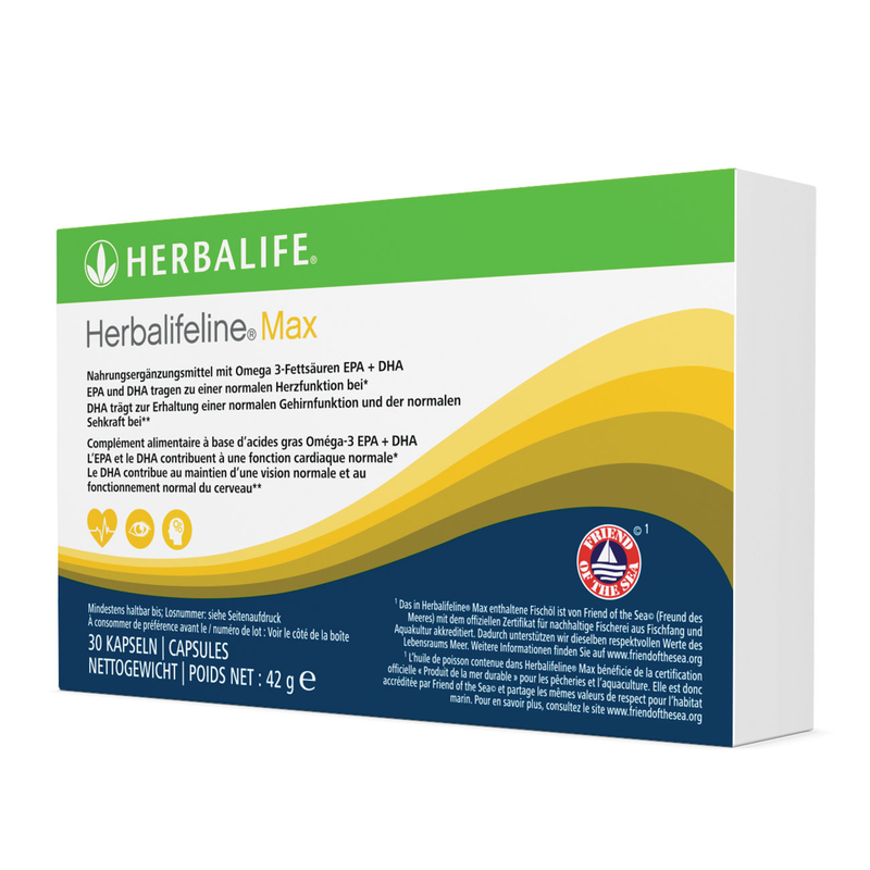 Herbalifeline® Max 30 Kapseln - Omega3-Fettsäuren EPA + DHA Herbalife